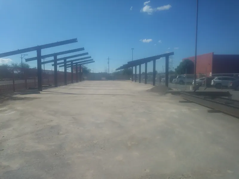 Commercial Lot Debris Removal, Tucson, After